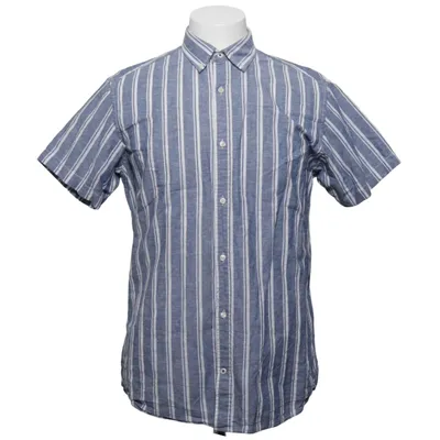 Kortärmad skjorta (Blå, Vit) från Premium by Jack & Jones Bomull, Linne