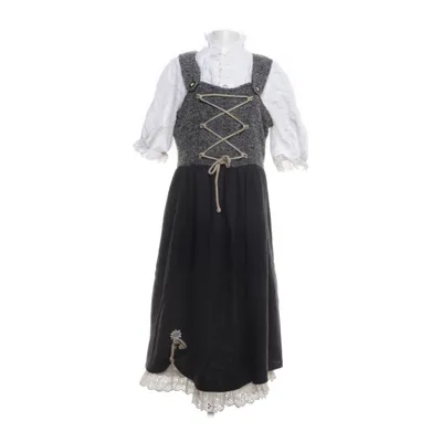 Dirndl (Zwart, Grijs) van Landhaus by C&A Linnen, Polyester, Viscose
