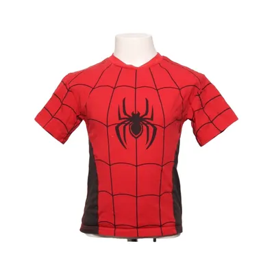 T-shirt (Röd, Svart) från H&M x Marvel Bomull