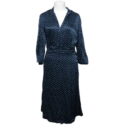 Dress (Blue) from Just in Case Elastane, Silk