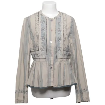 Blus (Beige, Blå) från Noa Noa Bomull, Viskos