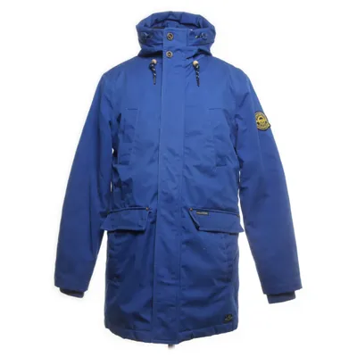 Winterjas (Blauw) van Schmuddelwedda Polyester, Katoen