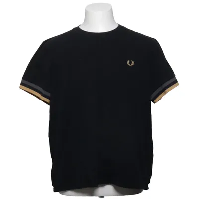 T-shirt (Black) from Fred Perry Cotton, Elastane