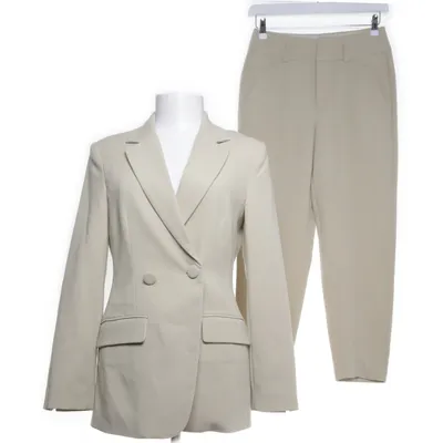 Suit (Beige) from Yaya Women Polyester, Viscose, Elastane