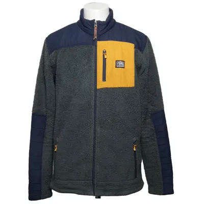 Fleecejakke (Grå, Blå, Orange) fra Protest Polyester