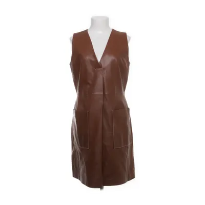 Läderklänning (Brun) från French Connection Skinn, Polyester