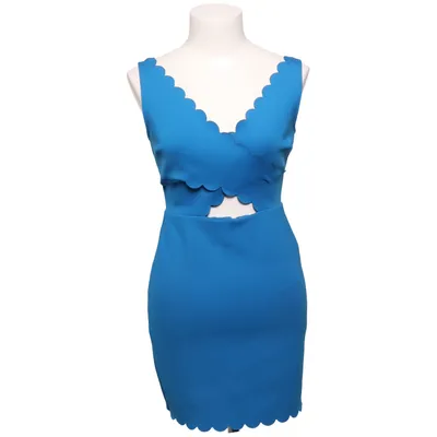 Dress (Blue) from Topshop Petite Elastane, Polyester