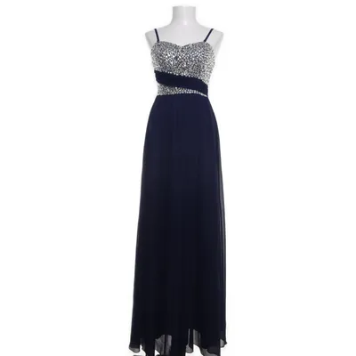 Evening gown (Blue, Silver) from Eva & Lola Polyester