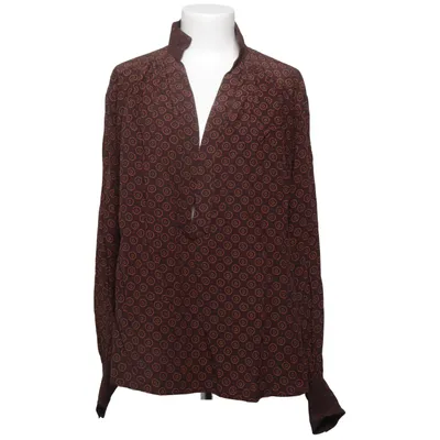 Blouse (Brown, Orange) from Hunkydory Viscose