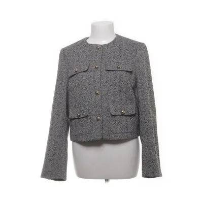 Blazer (Grå) fra H&M Akryl, Polyamid, Polyester, Viscose, Uld