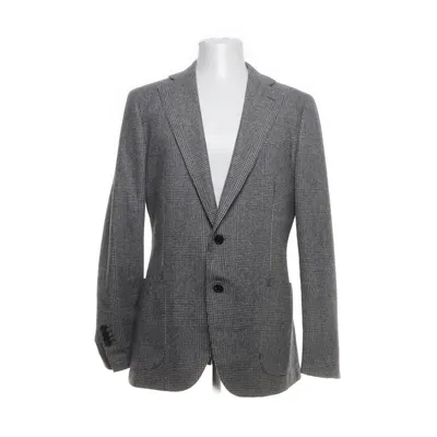 Kavaj (Svart, Vit) från Suitsupply Kupro, Polyester, Ull, Viskos