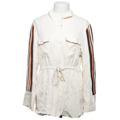 Jacket (White, Multicolored) from GANT Viscose