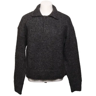 Strickpullover (Bobby Relaxed Polo Sweater) von Weekday Polyester, Wolle