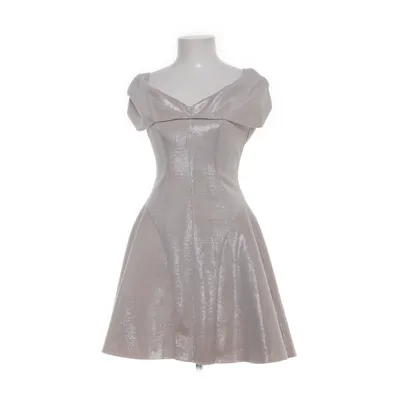 Robe de cocktail (Beige) de ASOS Élasthane, Fibre métallique, Polyester