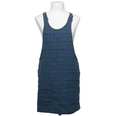 Hängselklänning (Blå, Grön) från POP England Bomull, Polyester