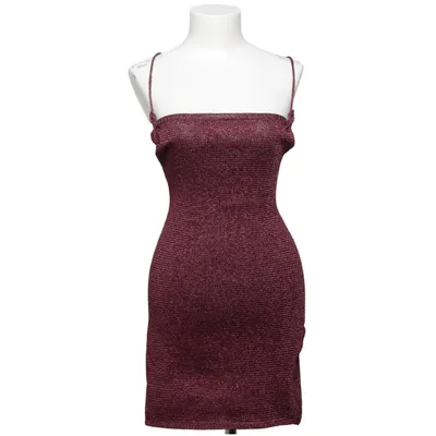 Halterneck dress (Purple) from Mango Polyester