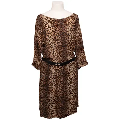 Kleid (Braun, Schwarz) von Michael Kors Polyester, Seide