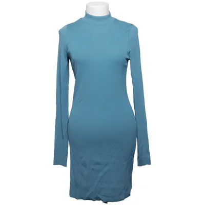 Turtleneck dress (Blue) from Weekday Elastane, Polyamide