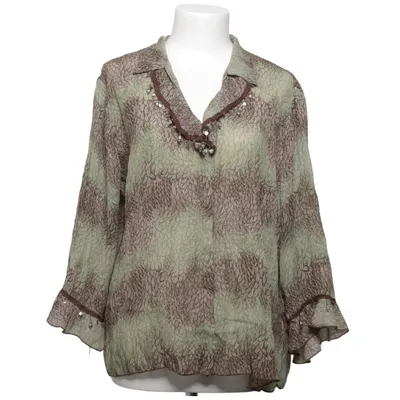 Blouse (Groen, Bruin, Meerkleurig) van Dressbarn Polyester