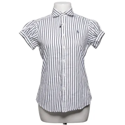 Short sleeve shirt (White, Blue) from Ralph Lauren Sport Cotton