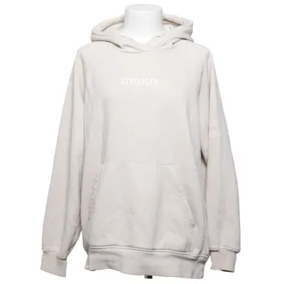Huvtröja (Beige) från Stronger Bomull, Polyester