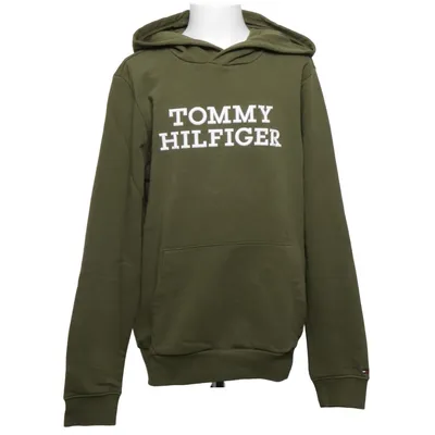 Huvtröja (Grön) från Tommy Hilfiger Bomull, Polyester