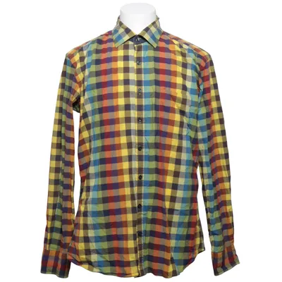 Chemise (Bleu, Jaune, Multicolore) de Nils Sundström Coton