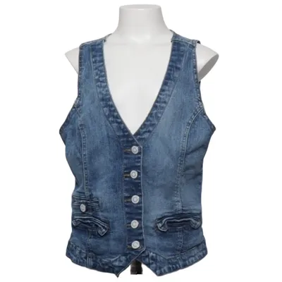 Jeansweste (Blau) von Tutti Frutti Baumwolle, Elasthan