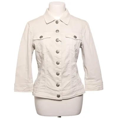 Jeansjacka (Beige) från Josephine & Co Bomull, Elastan