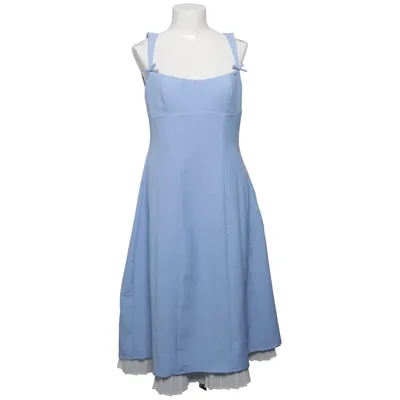 Dress (Blue, White) from Oh Polly Elastane, Polyester, Viscose