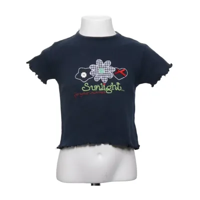 T-shirt (Blue) Cotton