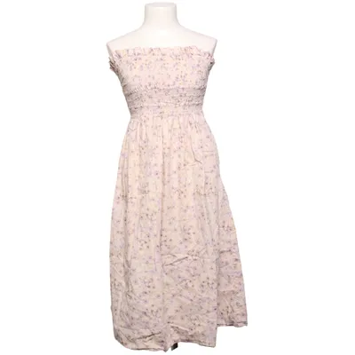 Klänning (Lila, Beige) från H&M Bomull