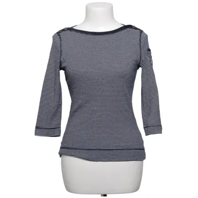 Långärmad t-shirt (Blå, Vit) från Lauren Jeans Co. Ralph Lauren Bomull