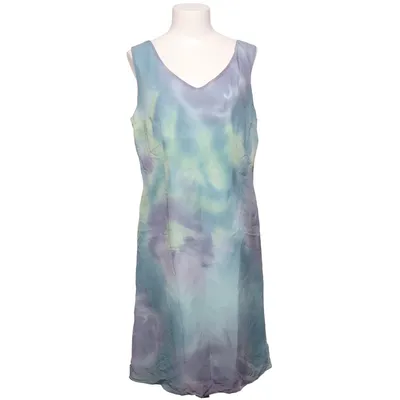 Robe (Bleu, Violet, Vert) de Avenue Acétate, Soie