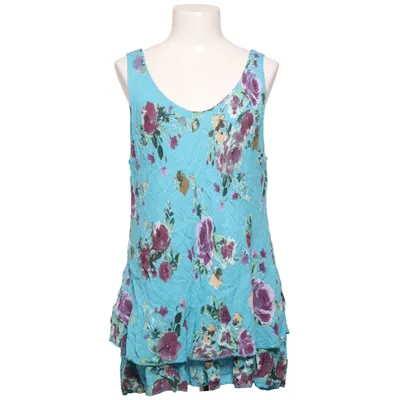 Haut (Bleu, Multicolore) de Audrey Coton, Viscose