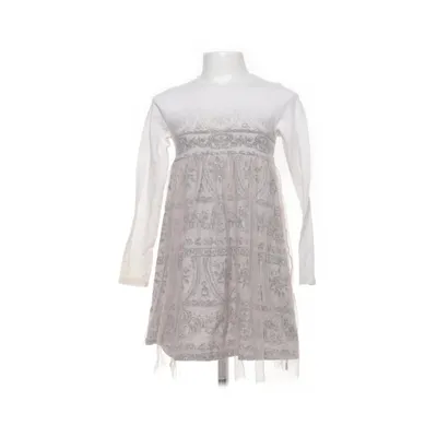 Robe de fille de fleur (Beige, Blanc) de Billieblush Coton, Élasthane