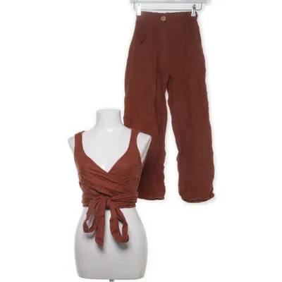 Ensemble (Marron) de Linenfox