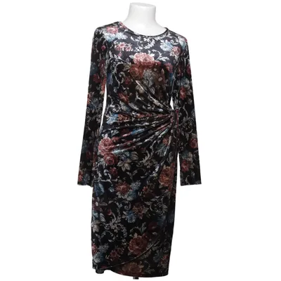Dress (Black, Multicolored) from Qed London Elastane, Polyester