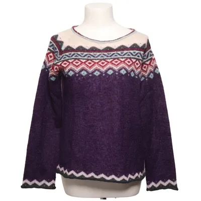 Sweater (Lilla, Hvid, Flerfarvet) fra Boomerang Mohair, Polyamid, Uld