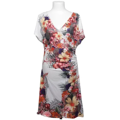 Dress (White, Multicolored) from Smash Elastane, Polyester