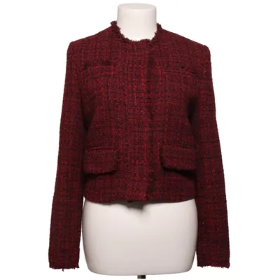 Blazer (Rood) van Mango Acryl, Katoen, Polyamide, Polyester, Viscose, Wol