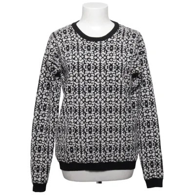 Sweater (Black, White) from Dagmar Merino wool, Polyester