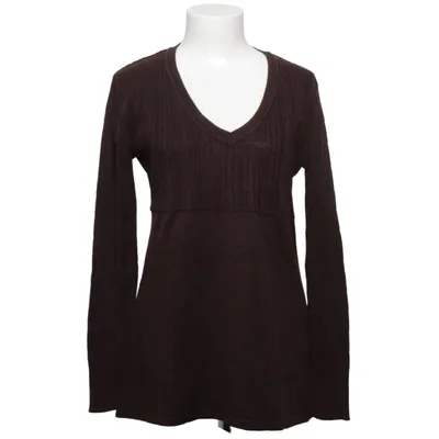 Pull  de grossesse (Marron) de Casual Wear Acrylique, Coton