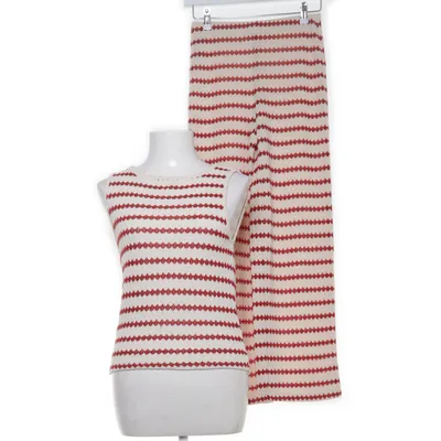 Set (Beige, Röd) från Mango Bomull, Polyester