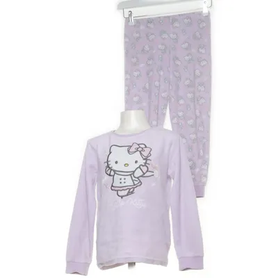 Pyjamas (Lila, Flerfärgad) från Hello Kitty Bomull, Polyester