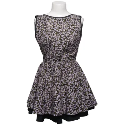 Jurk (Zwart, Roze, Groen) van Jones + Jones Katoen, Polyester, Viscose