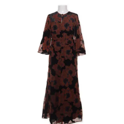 Långklänning (Svart, Brun, Flerfärgad) från Anthropologie Polyamid, Polyester, Viskos