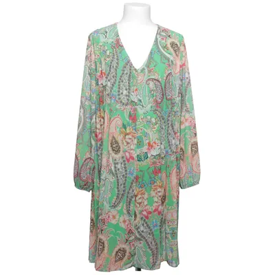 Dress (Green, Multicolored) from Carla Giannini Elastane, Polyester, Viscose