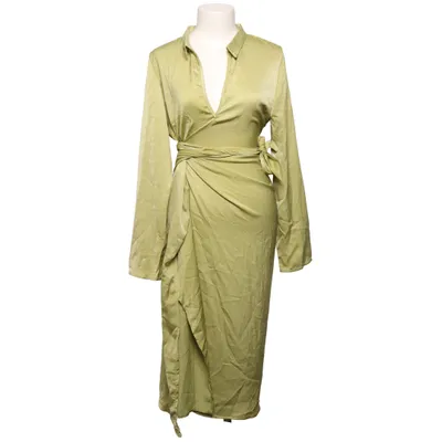 Wrap dress (Green) from Naanaa Polyester