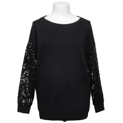 Sweatshirt (Zwart) van Crocker Katoen